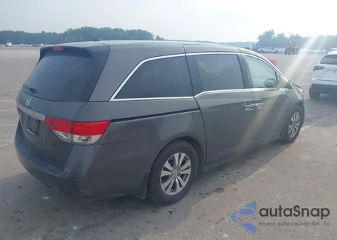 2014 Honda Odyssey Ex-L z USA, uszkodzony, nr VIN 5FNRL5H65EB013730